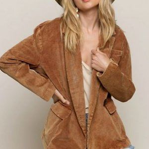 Brown Blazer Jacket • New With Tags